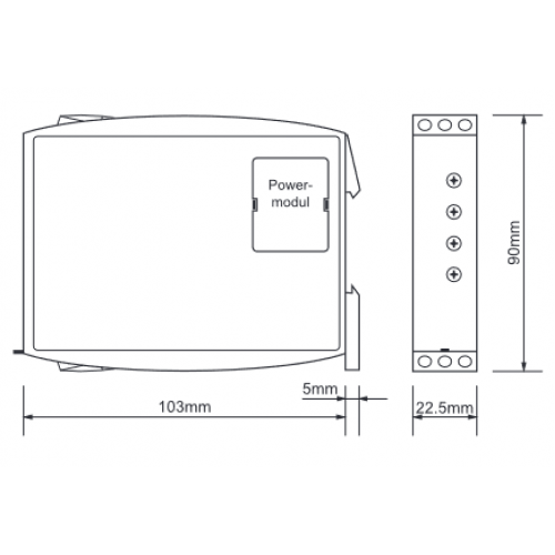 G2IO5A10 Monitorovacie relé 1f prúdu, 5A, 1CO,1F